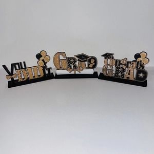 Graduation Party Decoration Favors Set of Nine Signs